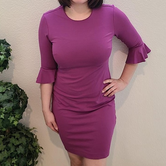 Banana Republic Purple Dress - Picture 4 of 11